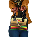 Pride Zimbabwe Shoulder Handbag Zimbabwean Bird, Tribal Patterns and Pan-African Colors