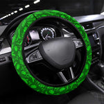 Zimbabwe Christmas Steering Wheel Cover Flag Colors Xmas Tree and Holiday - African Pride