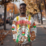 Burkina Faso Rising Horse Sweatshirt Golden Harvest and National Pride - African Pride