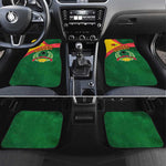 Guinea Bissau Car Mats Green Yellow Red Swirl - African Pride