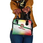 Guinea Bissau Shoulder Handbag White Green Red Gradient - African Pride