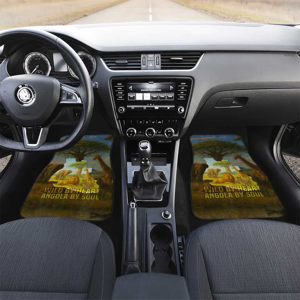 Angola Car Mats Savannah Wildlife and African Animal - African Pride