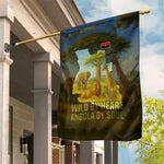Angola Garden Flag Savannah Wildlife and African Animal - African Pride