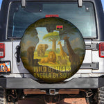 Angola Spare Tire Cover Savannah Wildlife and African Animal - African Pride