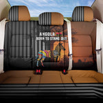 Angola Back Car Seat Cover Sunset Zebra Design and African Nature - African Pride