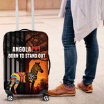 Angola Luggage Cover Sunset Zebra Design and African Nature - African Pride