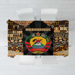 Mozambique Tablecloth Black Brown Tribal Design - African Pride