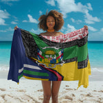 Central African Republic Sarong Multicolor Tribal Design - African Pride