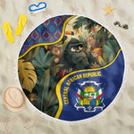 Central African Republic Beach Blanket Jungle Animal - African Pride