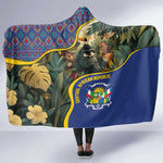 Central African Republic Hooded Blanket Jungle Animal - African Pride