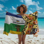 Central African Republic Sarong Baobab and Flag - African Pride