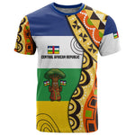 Central African Republic T shirt Baobab and Flag - African Pride