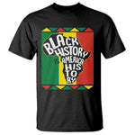 African American Pride T Shirt Black History Is American History Patriotic