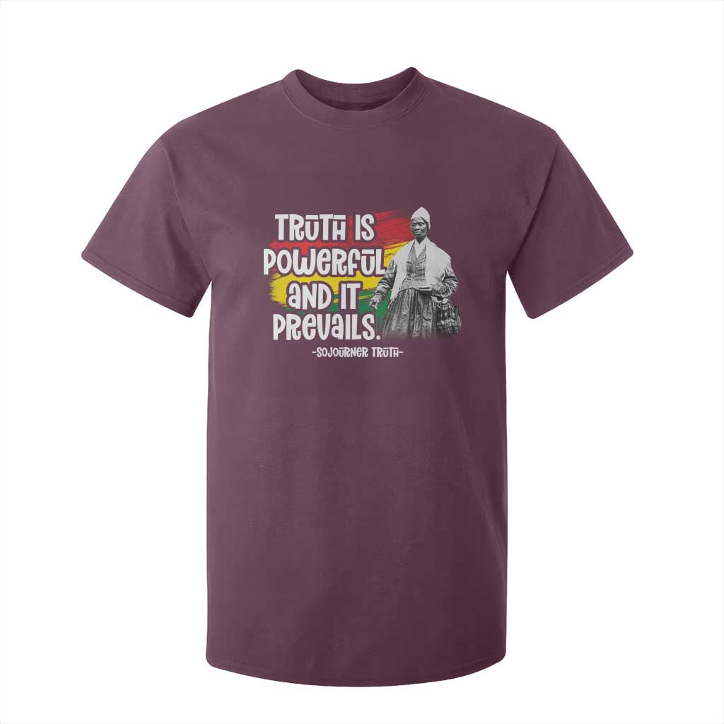 Sojourner Truth T Shirt For Kid Truth Is Powerful And It Prevails Black History