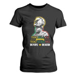 Marcus Garvey T Shirt For Women Too Black Too Strong One People One Nation