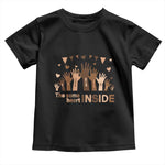 Black Civil Rights Baby Shirt We Can Be Different On The Outside But We Have The Same Heart Black History Month