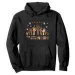 Black Civil Rights Hoodie We Can Be Different On The Outside But We Have The Same Heart Black History Month