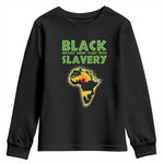 Black Freedom Youth Long Sleeve Shirt Black History Didn't Start With Slavery African American