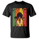 Black History Month T Shirt Swag Melanin Queen
