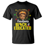 Black Pride T Shirt Handsome Black And Educated I Am The Strong African King Boy