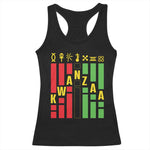 7 Principles Of Kwanzaa Racerback Tank Top African American Christmas