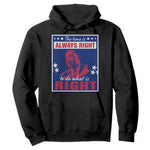 Martin Luther King Jr. Hoodie The Time is Always Right To Do What Is Right MLK Black Civil Rights
