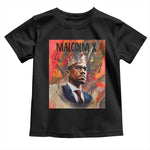 Malcolm X Baby Shirt King Hip Hop Aesthetic Art Black Civil Rights