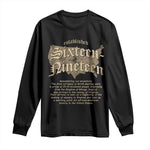 Black History Long Sleeve Shirt 1619 Sixteen-Nineteen Established