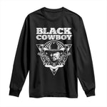 Black History African American Cowboy Long Sleeve Shirt