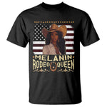 Black Cowgirl T Shirt Melanin Rodeo Queen