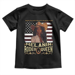 Black Cowgirl Toddler T Shirt Melanin Rodeo Queen