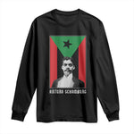 Arturo Schomburg Long Sleeve Shirt Puerto Rican Harlem Renaissance