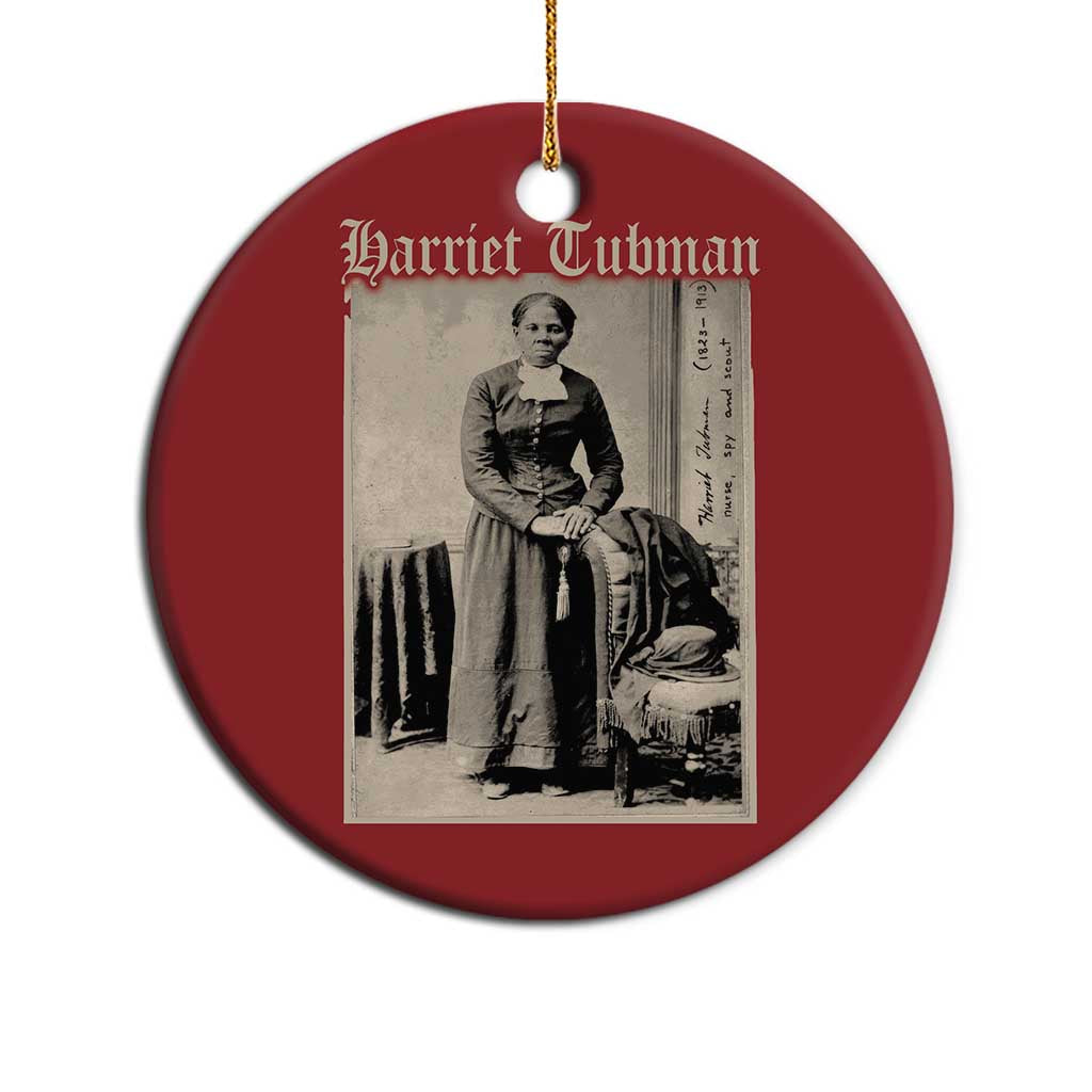 Harriet Tubman Christmas Ornament Juneteenth Black History Freedom - African Pride