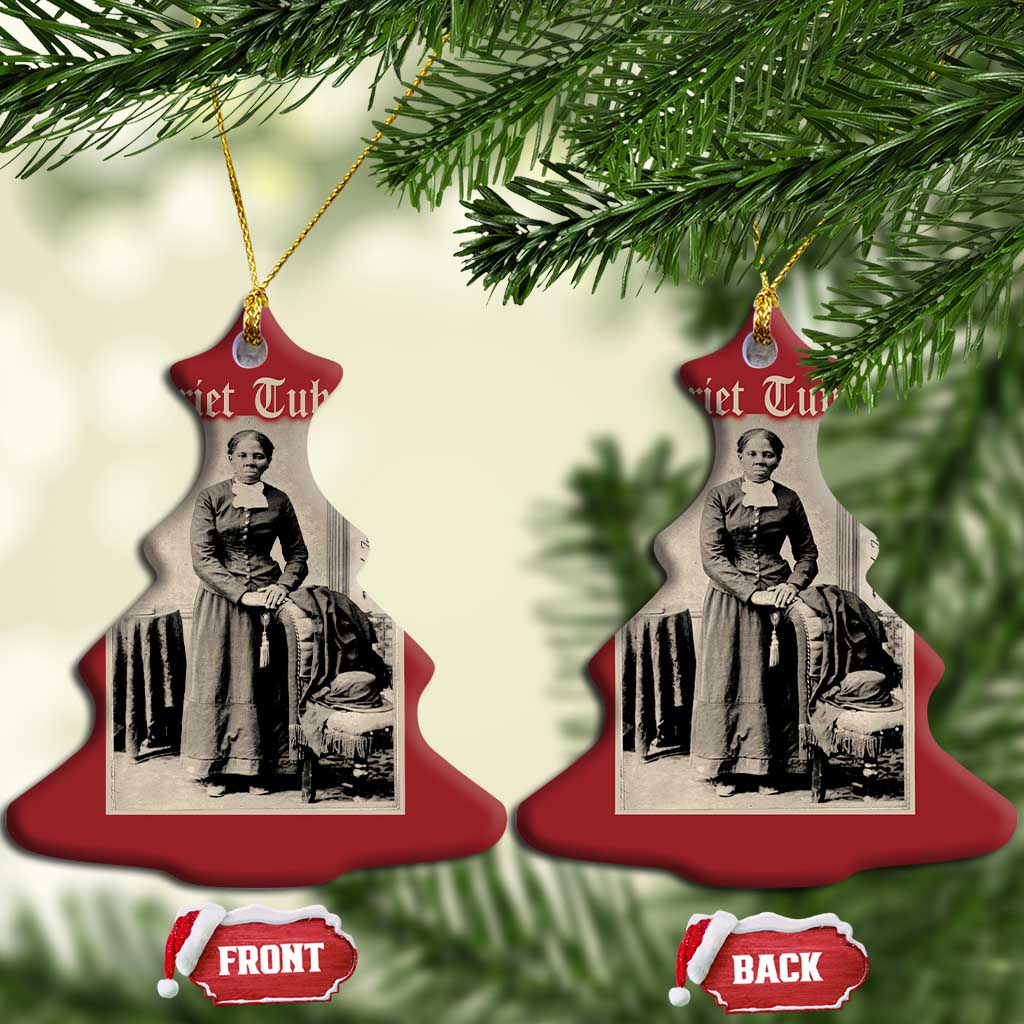 Harriet Tubman Christmas Ornament Juneteenth Black History Freedom - African Pride