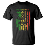 Black Nurse T Shirt American Flag Proud Afro African Women Melanin Pride