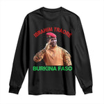 Burkina Faso Ibrahim Traoré Thomas Sankara Long Sleeve Shirt - African Pride