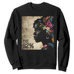 The 92% Black Women Power Sweatshirt 92 Percent Floral Melanin Girls - African Pride