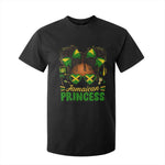 Jamaica Princess T Shirt For Kid Proud Jamaican Afro Black Girls Jamaica Flag Pride - African Pride