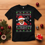 Funny Christmas T Shirt Funny Ain't No Party Like a Diddy Party Ugly Xmas - African Pride