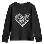 MLK Youth Sweatshirt I Have Decided To Stick With Love Martin Luther King Black History Month - African Pride
