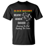 Honoring Past Inspiring Future Black History Month T Shirt - African Pride