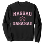 Nassau Souvenir Sweatshirt Bahamas Rowing Summer Vacation Girls Trip - African Pride