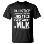 Martin Luther King Jr T Shirt Inspirational Quote MLK Day Black History Month - African Pride