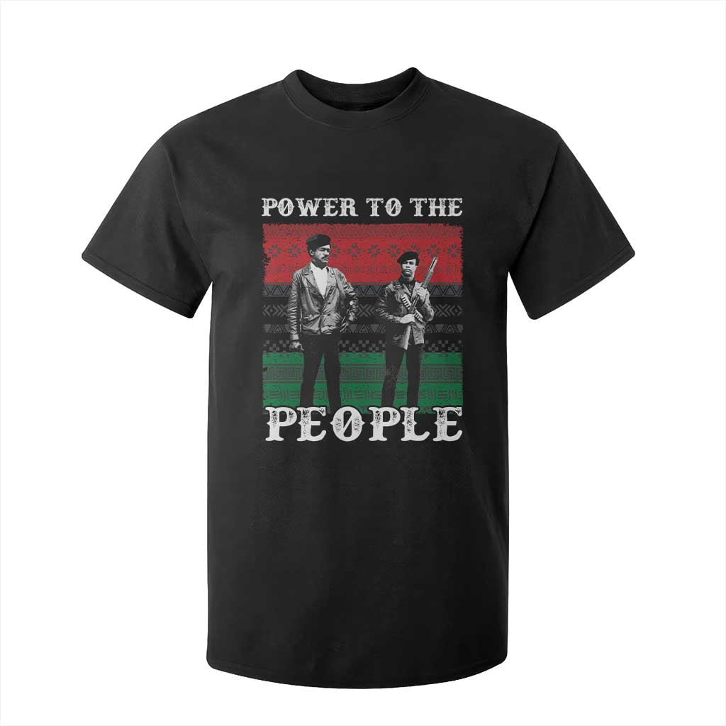 Vintage Black Panthers Party T Shirt For Kid Power To The People Self Defense Black History - African Pride