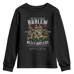 Halem Hellfighters Youth Sweatshirt African American Black Military History Soldiers WWI WWII - African Pride