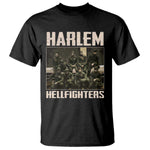 Halem Hellfighters T Shirt USA Black Military History Soldiers WWI WWII - African Pride