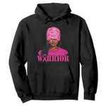African American Warrior Breast Cancer Hoodie Pink Ribbon - African Pride