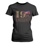 19th June Juneteenth Freedom Day T Shirt For Women Juneteenth Flag