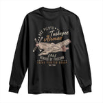 Tuskegee Airman Long Sleeve Shirt Heroes Of Freedom 332ND Fighter Group Est 1941 Vintage Fighter