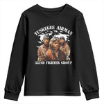 Tuskegee Airman Youth Sweatshirt 332ND Fighter Group Black History
